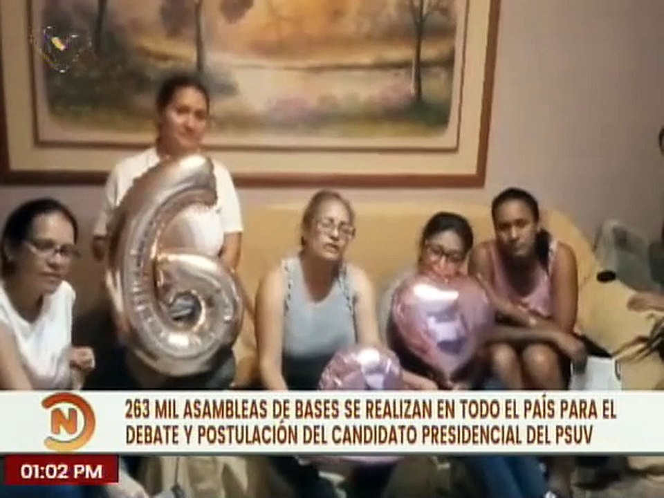 Poder Popular respalda candidatura del Pdte. Nicolás Maduro en los próximos comicios