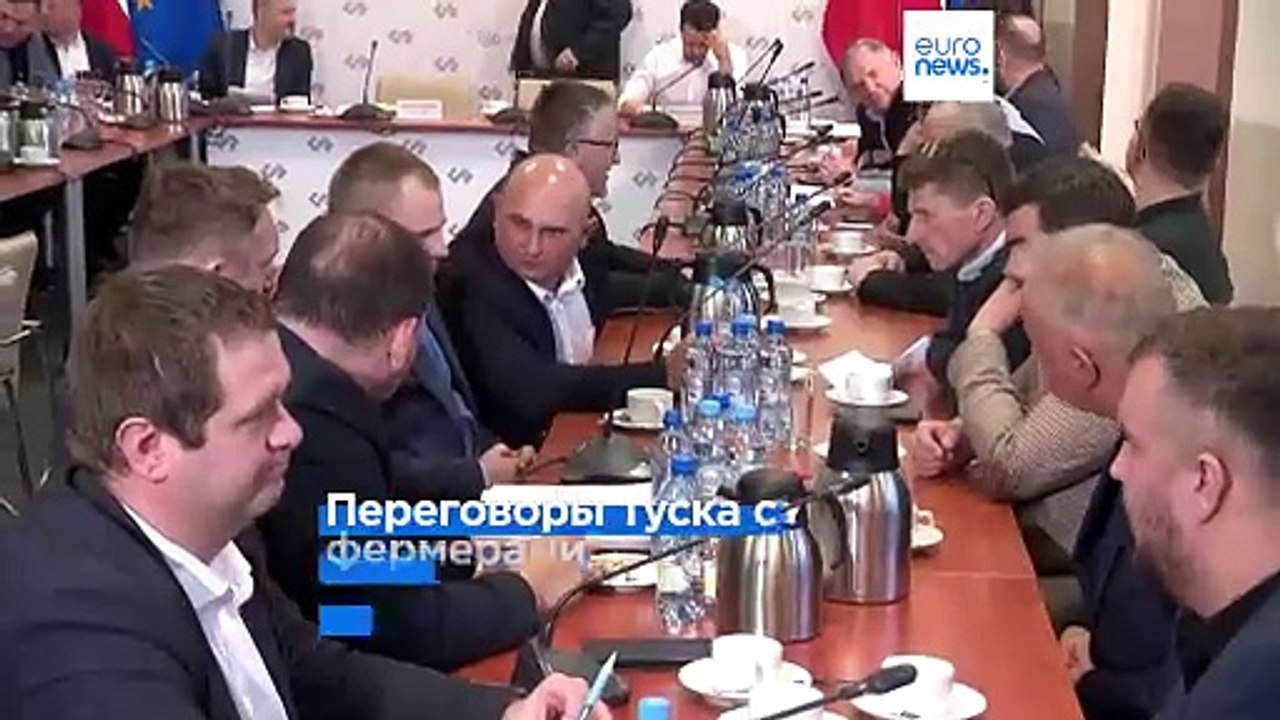 Дональд Туск и фермеры не договорились: блокада границы с Украиной продолжится