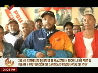 Caracas | Estructuras de Base de la parroquia El Valle postulan a su candidato presidencial