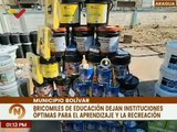 Aragua | Bricomiles recuperan infraestructura de la U.E.N. San Mateo del mcpio. Bolívar