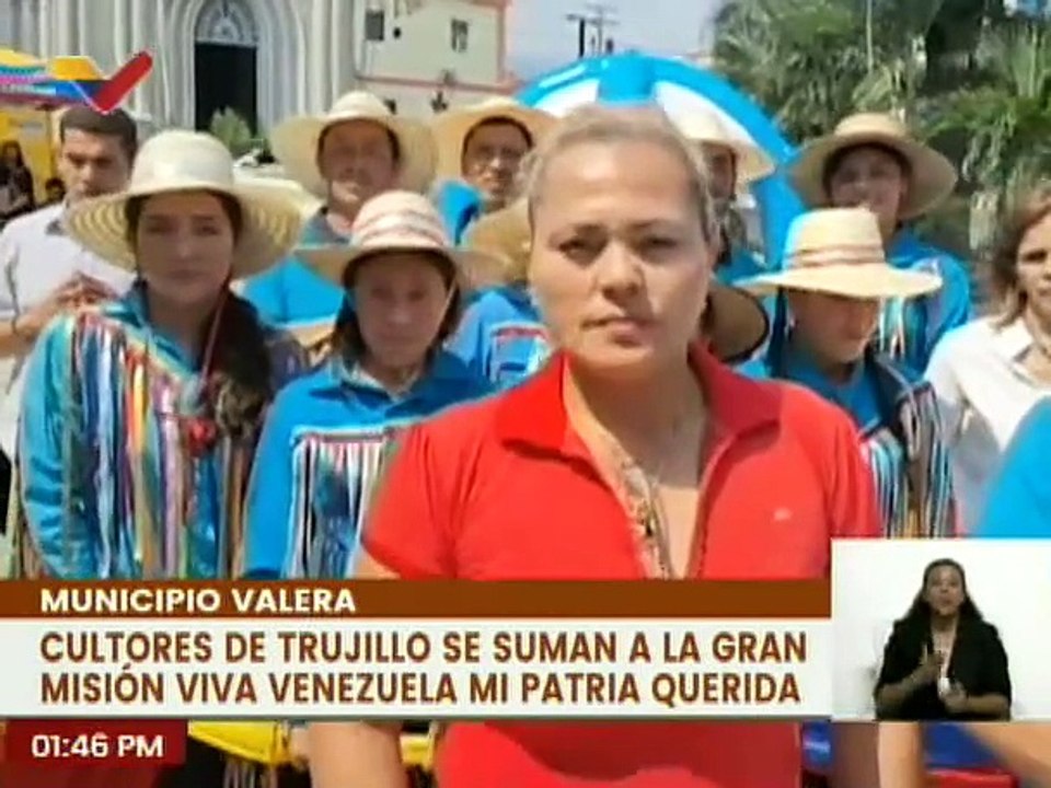 Cultores del edo. Trujillo se suman al registro de la Gran Misión Viva Venezuela