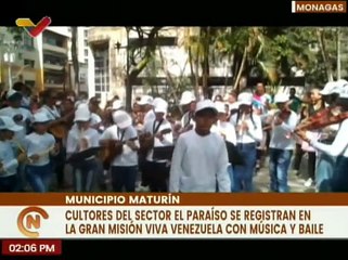 Cultores del edo. Monagas participan en el registro de la Gran Misión Viva Venezuela