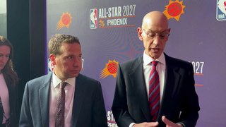 Suns Owner Mat Ishbia, NBA Commissioner Adam Silver