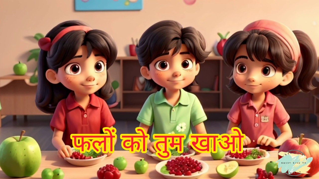 फलों के मजेदार गाना || Funny fruit songs for kids