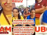 Pueblo de Tumeremo participa en la postulación del candidato presidencial