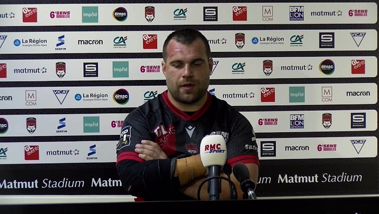Rey et Gengenbacher après LOU/Castres