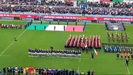 Italy vs Scotland National Anthems at 2024 Six Nations Match - thumbnail