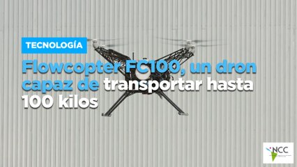 Flowcopter FC100, un dron capaz de transportar hasta 100 kilos