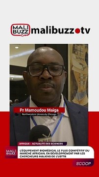 L’équipement biomédical le plus compétitif du marché, en développement par les chercheurs maliens de l'USTTB