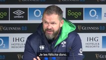 Irlande - Farrell : “L’Angleterre méritait de gagner”