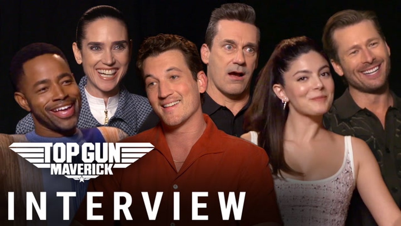 'Top Gun: Maverick' Interviews With Miles Telle...