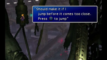 Final Fantasy 7 - That one swinging vine
