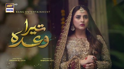 Tera Waada 2nd Last Episode _  March 2024 _ ARY Digital