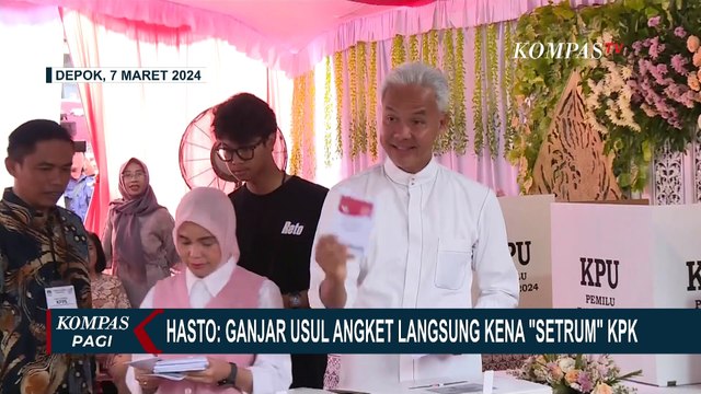 Kata PDIP soal Hak Angket: Ganjar Usul Angket Langsung Kena Setrum KPK