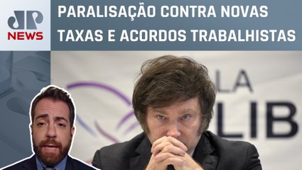 Sindicato argentino promete nova greve contar Javier Milei