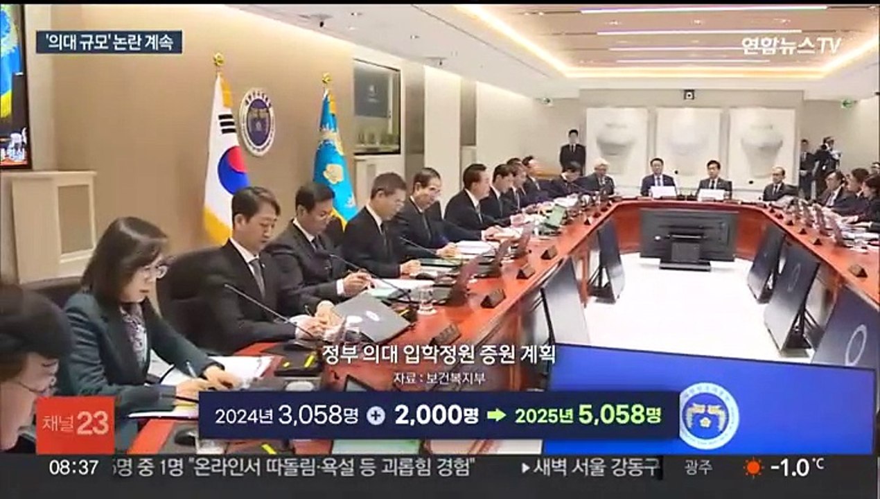 풀리지 않는 '의대 증원' 갈등…의사 적정 규모 논란