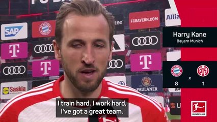 Kane gunning for goal record after stellar Mainz hat-trick