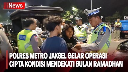 Gelar Operasi Cipta Kondisi, Polres Metro Jaksel Razia Puluhan Kendaraan di Kawasan Kasablanka Jaksel
