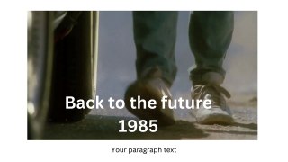 Back to the future 1985