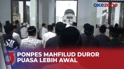 Puasa Lebih Awal, Ponpes Mahfilud Duror di Jember Mulai Salat Tarawih