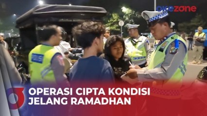 Jelang Bulan Ramadhan, Puluhan Kendaraan di Kawasan Kasablanka Jaksel Terjaring Razia