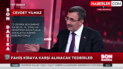Cumhurbaşkanı Yardımcısı Yılmaz: Konut kiralarında yüzde 25 zam sınırının uzatılması enflasyonun gidişine bağlı