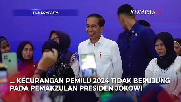 Wapres Ma'ruf Amin Tanggapi soal Isu Hak Angket DPR Berujung Pemakzulan Jokowi