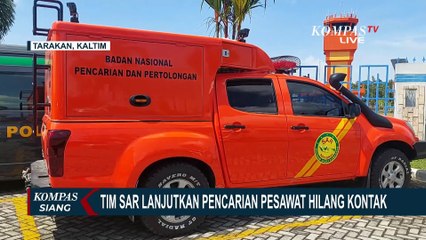 Download Video: Update Pencarian Pesawat Smart Air Hilang Kontak, Tim SAR Hadapi Kendala Cuaca