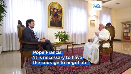 Pope Francis: Ukraine should have courage of the 'white flag'