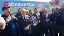 AKP'li başkan kendisini eleştiren kişinin elinden mikrofonu çekip aldı!