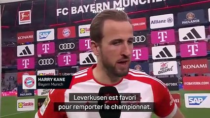 Kane : "Leverkusen est favori pour remporter le championnat, tout le monde le sait"