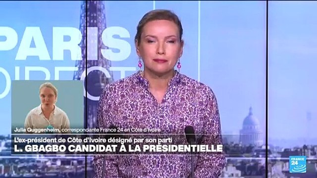Côte d'Ivoire : l'ancien chef d'État Laurent Gbagbo sera candidat à la présidentielle de 2025