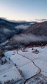 LE PLUS BEAU paysage enneigé de Roumanie à Tara Dornelor [@lucian.oprea]