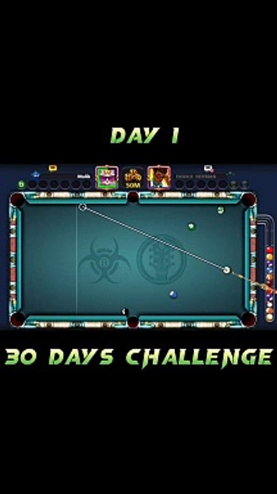 8 Ball Pool Shorts - Day 1/30 Days Challenge #ytshorts #shorts #8ballpool