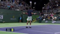 Monfils wins unbelievable rally against Hurkacz