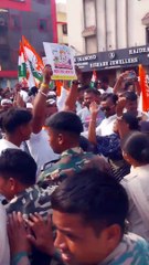 सीएम हाउस घेराव करने निकले युवा कांग्रेसियों की हुई गिरफ्तारी