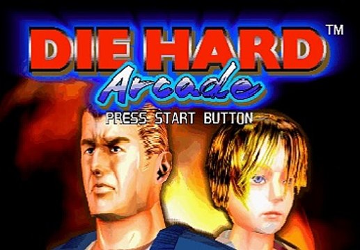 Die Hard Arcade online multiplayer - saturn
