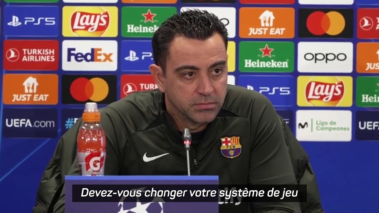 Xavi : "Nous devons montrer notre identité, notre personnalité"