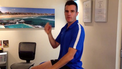 Chin tucks (retraction) for neck pain and spine posture _ Feat. Tim Keeley _ No.40 _ Physio REHAB