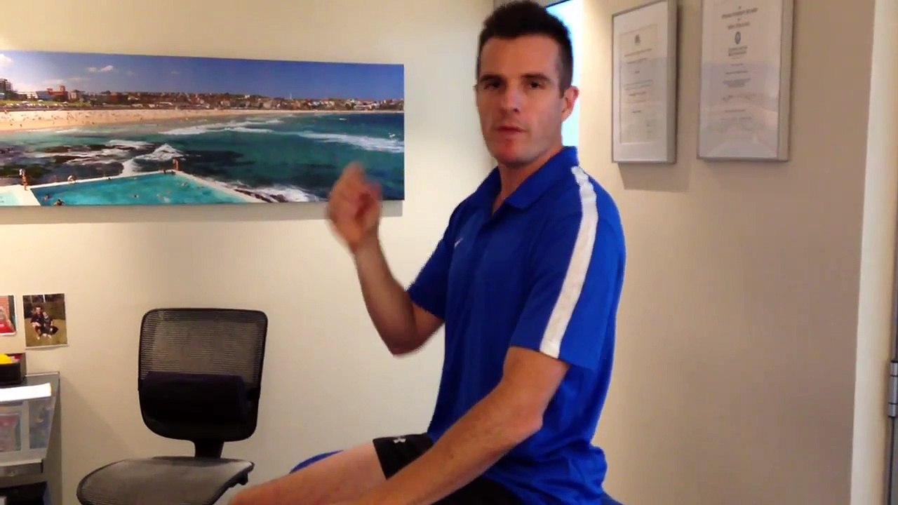 Chin tucks (retraction) for neck pain and spine posture _ Feat. Tim Keeley _ No.40 _ Physio REHAB