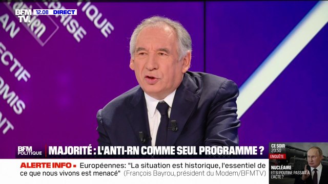 Ukraine: François Bayrou affirme que ce qu'il se passe en Ukraine