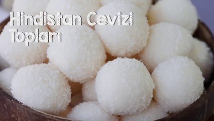 Evde Hindistan Cevizi Varsa Hemen Dene  5 Dakikada Hindistan Cevizi Topları