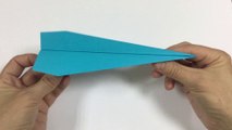 Papierflieger Falten Der Weit Fliegt  - Beste Origami Flugzeug (einfach)