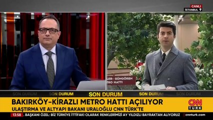 Bakırköy-Kirazlı metro hattı açılıyor