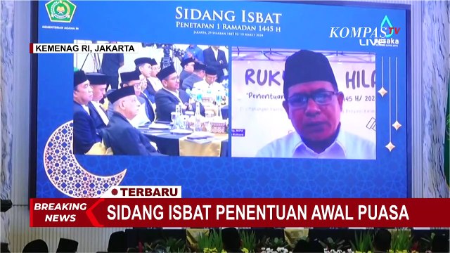 Siapa Saja yang Hadir di Sidang Isbat Penetapan 1 Ramadan 1445 H Kementerian Agama? [BREAKING NEWS]