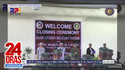 Mahigit 100 Navy reservists, nagsanay para sa pagbabantay sa Hilagang Luzon | 24 Oras Weekend