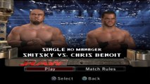WWE Chris Benoit vs Snitsky Raw 6 June 2005 | SmackDown vs Raw 2006 PCSX2 #wwe #smackdownvsraw2006