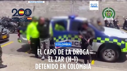 Detienen al narcotraficante El Zar en una operación policial conjunta Colombia-España
