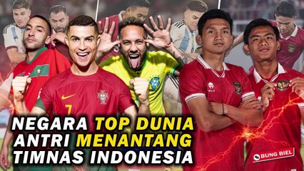 Negara Top Dunia Yang Jadi Calon Lawan Timnas Indonesia Selanjutnya