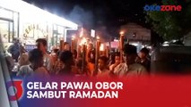 Sambut Ramadan, Warga Tambora Gelar Pawai Obor